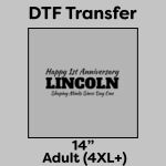 DTF Transfer 14" Thumbnail