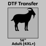 DTF Transfer 14" Thumbnail