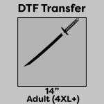 DTF Transfer 14" Thumbnail