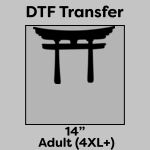 DTF Transfer 14" Thumbnail