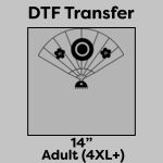 DTF Transfer 14" Thumbnail