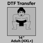 DTF Transfer 14" Thumbnail
