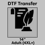 DTF Transfer 14" Thumbnail