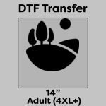 DTF Transfer 14" Thumbnail