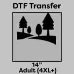 DTF Transfer 14" Thumbnail