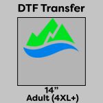 DTF Transfer 14" Thumbnail