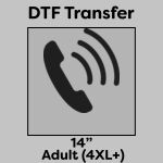 DTF Transfer 14" Thumbnail