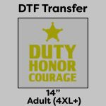 DTF Transfer 14" Thumbnail
