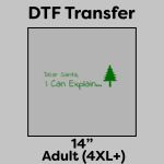 DTF Transfer 14" Thumbnail