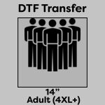 DTF Transfer 14" Thumbnail