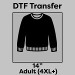 DTF Transfer 14" Thumbnail