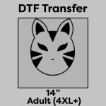DTF Transfer 14" Thumbnail