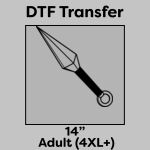 DTF Transfer 14" Thumbnail