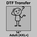 DTF Transfer 14" Thumbnail