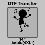 DTF Transfer 14" Thumbnail