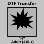 DTF Transfer 14" Thumbnail