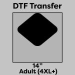 DTF Transfer 14" Thumbnail