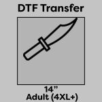 DTF Transfer 14" Thumbnail
