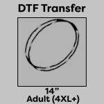 DTF Transfer 14" Thumbnail