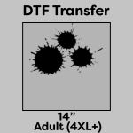 DTF Transfer 14" Thumbnail