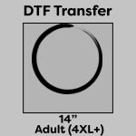 DTF Transfer 14" Thumbnail