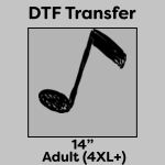 DTF Transfer 14" Thumbnail