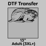 DTF Transfer 13" Thumbnail