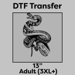 DTF Transfer 13" Thumbnail
