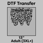 DTF Transfer 13" Thumbnail