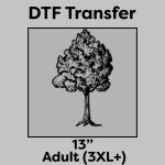 DTF Transfer 13" Thumbnail