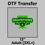 DTF Transfer 13" Thumbnail