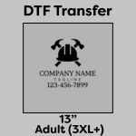 DTF Transfer 13" Thumbnail