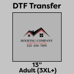 DTF Transfer 13" Thumbnail