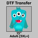 DTF Transfer 13" Thumbnail