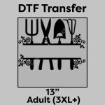 DTF Transfer 13" Thumbnail
