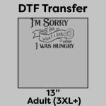 DTF Transfer 13" Thumbnail