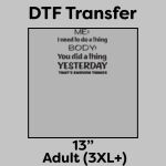 DTF Transfer 13" Thumbnail