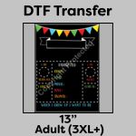 DTF Transfer 13" Thumbnail