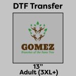 DTF Transfer 13" Thumbnail
