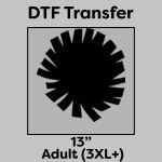 DTF Transfer 13" Thumbnail
