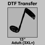 DTF Transfer 13" Thumbnail