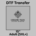 DTF Transfer 15" Thumbnail