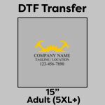 DTF Transfer 15" Thumbnail