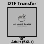 DTF Transfer 15" Thumbnail