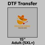 DTF Transfer 15" Thumbnail