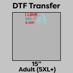 DTF Transfer 15" Thumbnail
