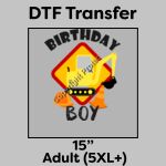 DTF Transfer 15" Thumbnail