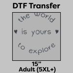DTF Transfer 15" Thumbnail