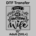 DTF Transfer 15" Thumbnail