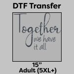DTF Transfer 15" Thumbnail